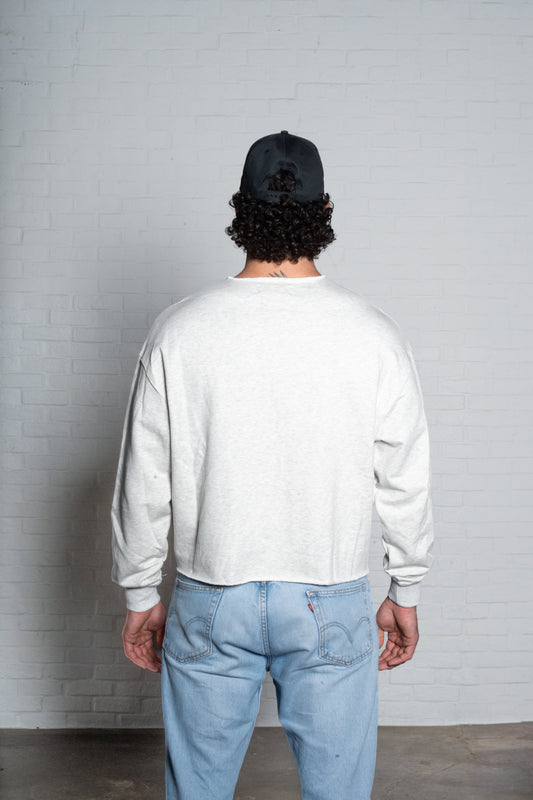 Crop Crewneck (Grey)