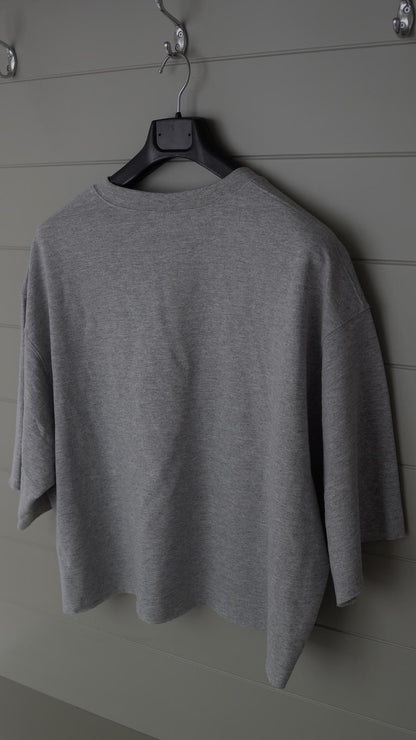 Anomaly Fleece Crop - Heather Grey