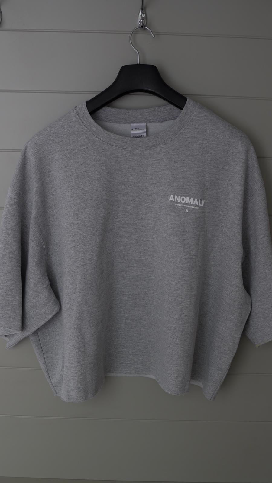 Anomaly Fleece Crop - Heather Grey