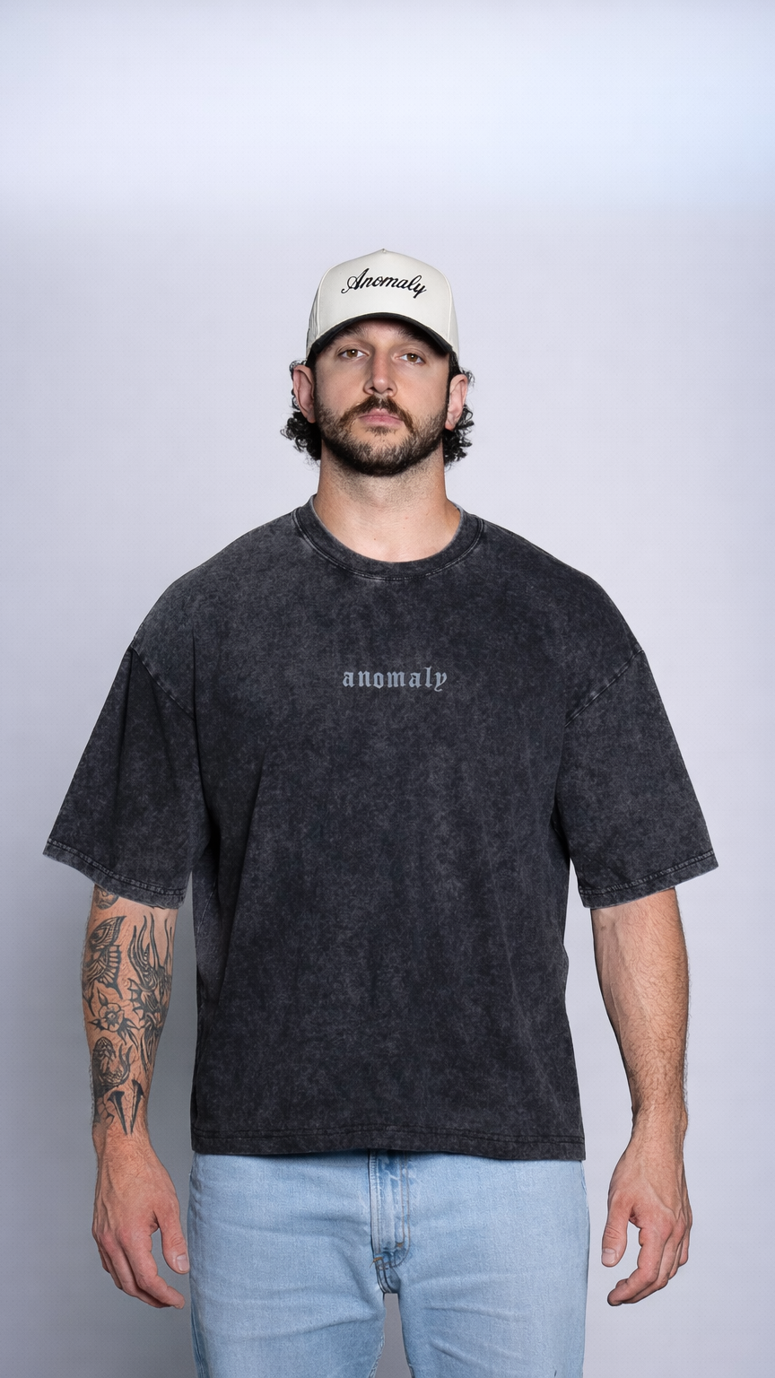Chaos Tee (Acid Wash Black)