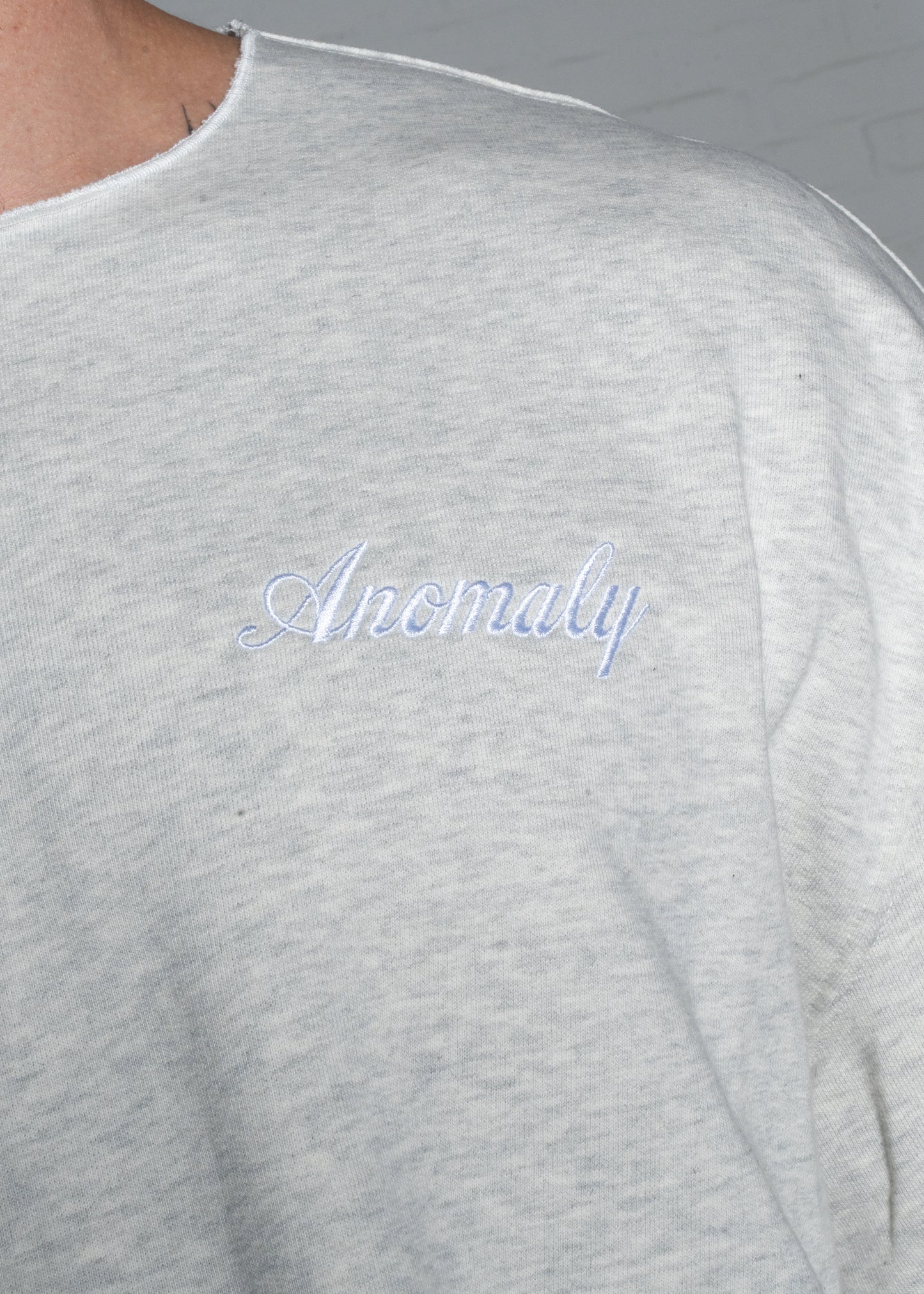 Crop Crewneck (Grey)